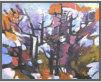 Sptwinter, 1970,  l/Holz,  79x99 cm (Privatbesitz)