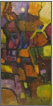 Landschaft, 1973,  Acryl/Holz,  80x39 cm (C-73-02)