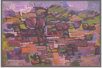 Abend-Landschaft, 1973,  Acryl/Holz,  70x97 cm (C-73-06)