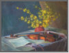 Stillleben-Geige, 1949,  Öl/Holz,  52x68 cm (Privatbesitz)