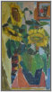 Sonnenblumen, 1962,  Öl/Holz,  100x56 cm (C-62-11)