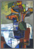 Stillleben, 1962,  l/Holz,  77x53 cm (C-62-05)