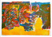 Bume, Holzschnitt (?/1),  1965,  39x55 cm, (H-65-01)