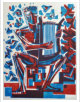 Harlekin, Holzschnitt (?/3),  1972,  62x47 cm, (H-72-03)