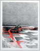 Landschaft, 1978,  Lithographie (?/11),  35x27 cm, (L-78-01)