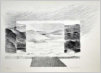 Landschaft, 1977,  Lithographie,  26x39 cm, (L-77-02)