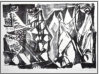 Landschaft, 1972,  Lithographie (4/1),  22x45 cm, (L-72-09)