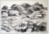 Landschaft, Bleistift,  1972,  42x59 cm (Z-72-05)