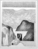 Landschaft, Bleistift,  1975,  45x34 cm (Z-75-01)