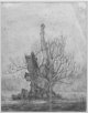  Baum, Bleistift,  1947,  31x25 cm (Privatbesitz)