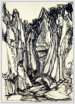 Ischia, l-Kreide,  1967,  58x41 cm (Z-67-05)